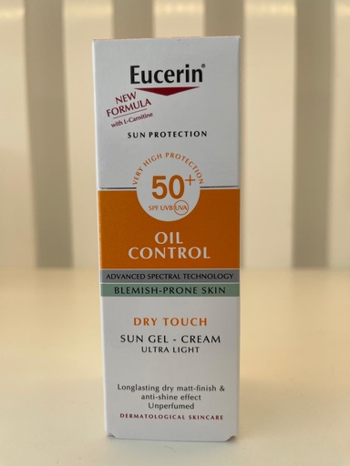 Eucerin Oil Control Dry Touch Sun SPF 50+50ml